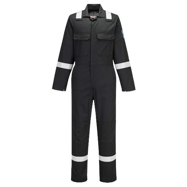 Picture of Bizweld Work FR Classic Coverall Black BZ506