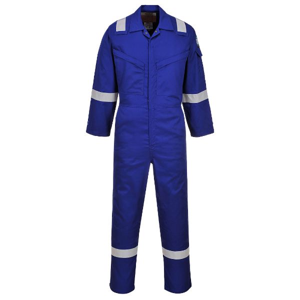 Picture of Araflame Work Lightweight FR Coverall Royal Blue AF73