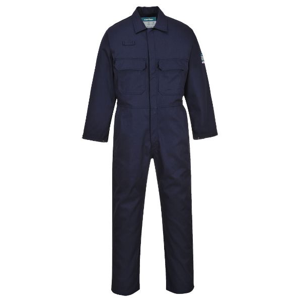 Picture of Bizweld Work FR Coverall Navy BIZ1