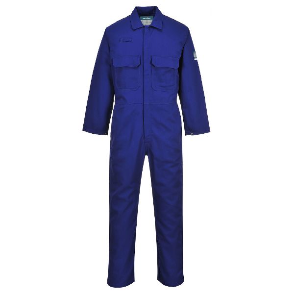 Picture of Bizweld Work FR Coverall Royal Blue BIZ1