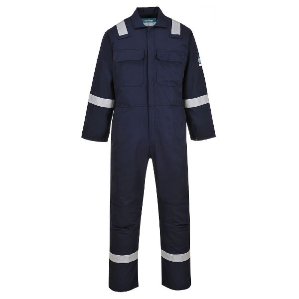 Picture of Bizweld Work FR Coverall Navy BIZ5