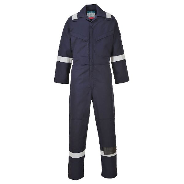 Picture of Bizflame Work FR Coverall Navy FF50