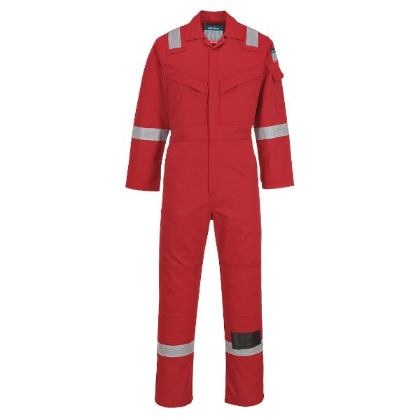 Picture of Bizflame Work FR Coverall Red FF50