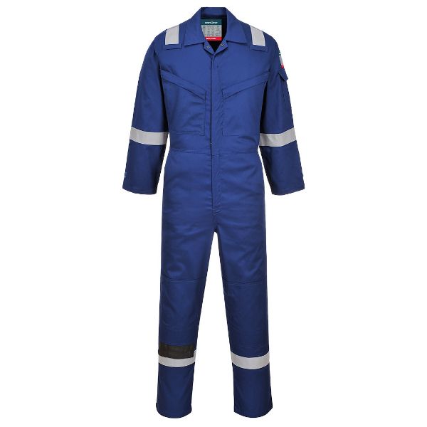 Picture of Bizflame Work Lightweight FR Coverall Royal Blue Regular FR21
