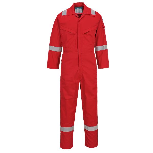Picture of Bizflame Work FR Coverall Red Regular FR28