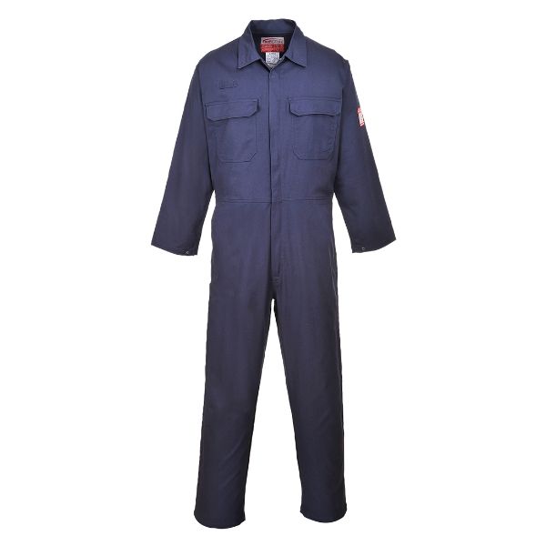 Picture of Bizflame Work FR Coverall Navy FR38