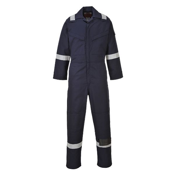 Picture of Bizflame Work FR Coverall Navy FR50