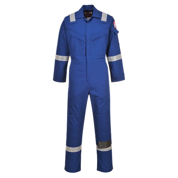 Picture of Bizflame Work FR Coverall Royal Blue FR50