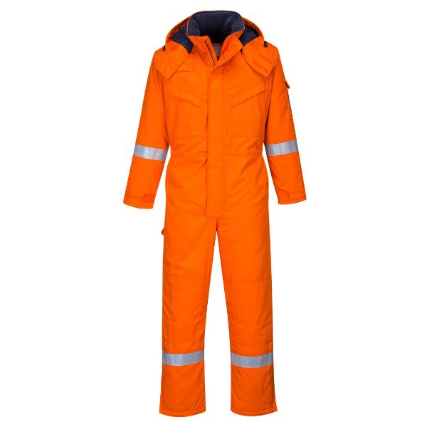 Picture of Bizflame Work FR Insulated Coverall Orange FR53